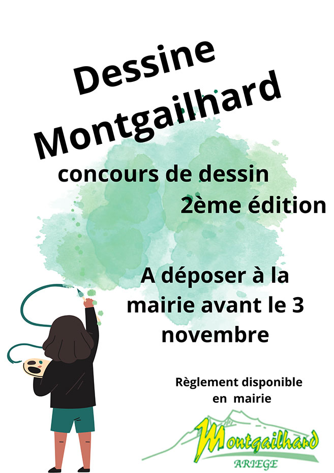 Deuxième édition du concours « Dessine Montgailhard