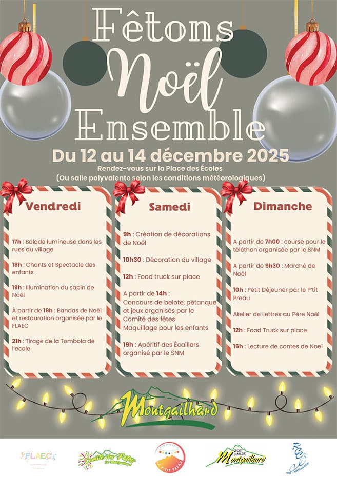 Fêtons Noël ensemble