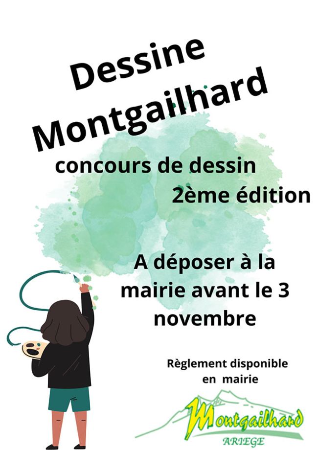 Deuxième édition du concours « Dessine Montgailhard