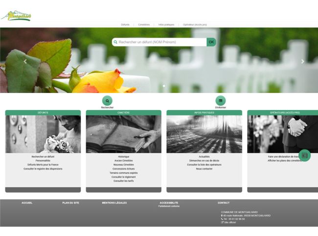 Informatisation du cimetière